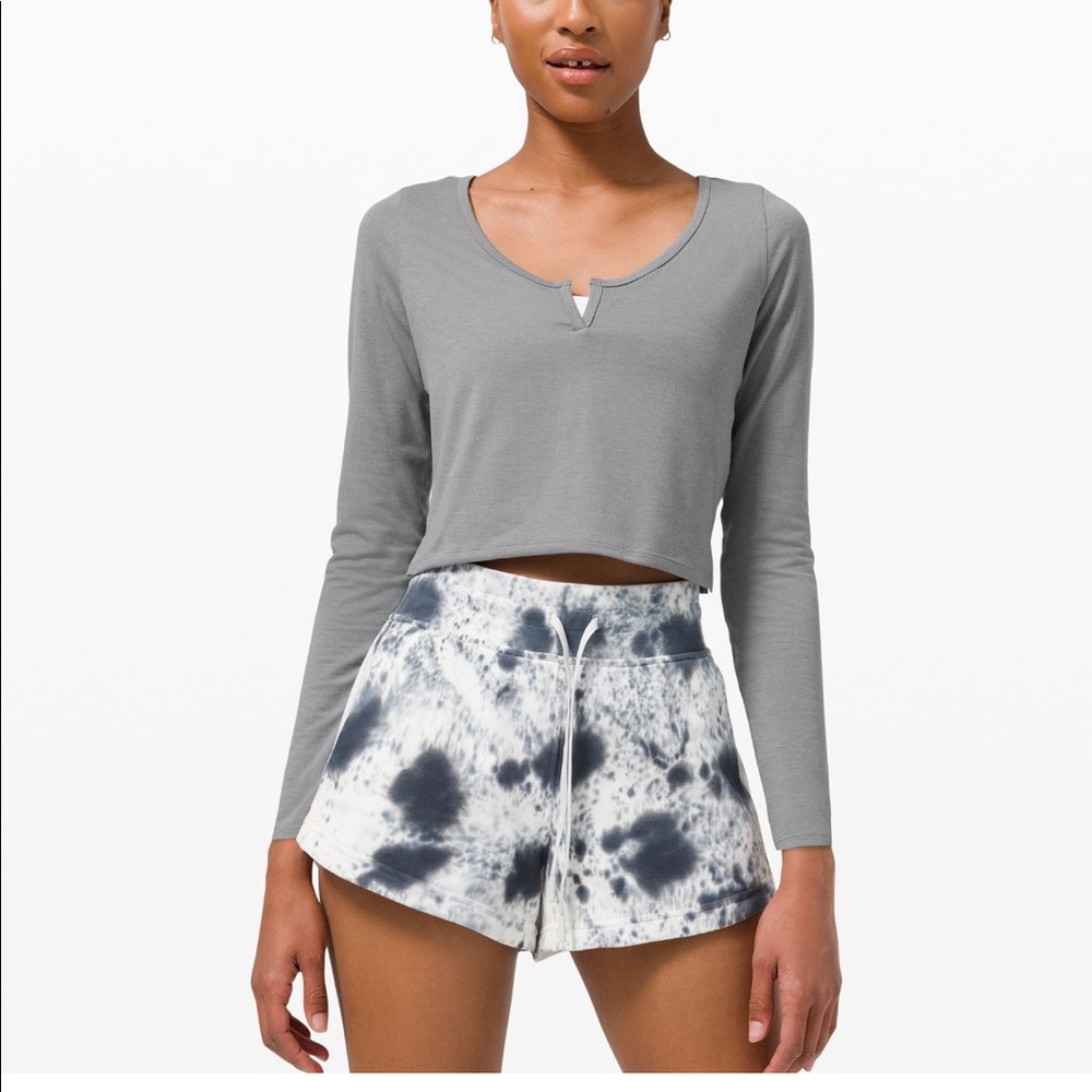 Cropped Henley LS